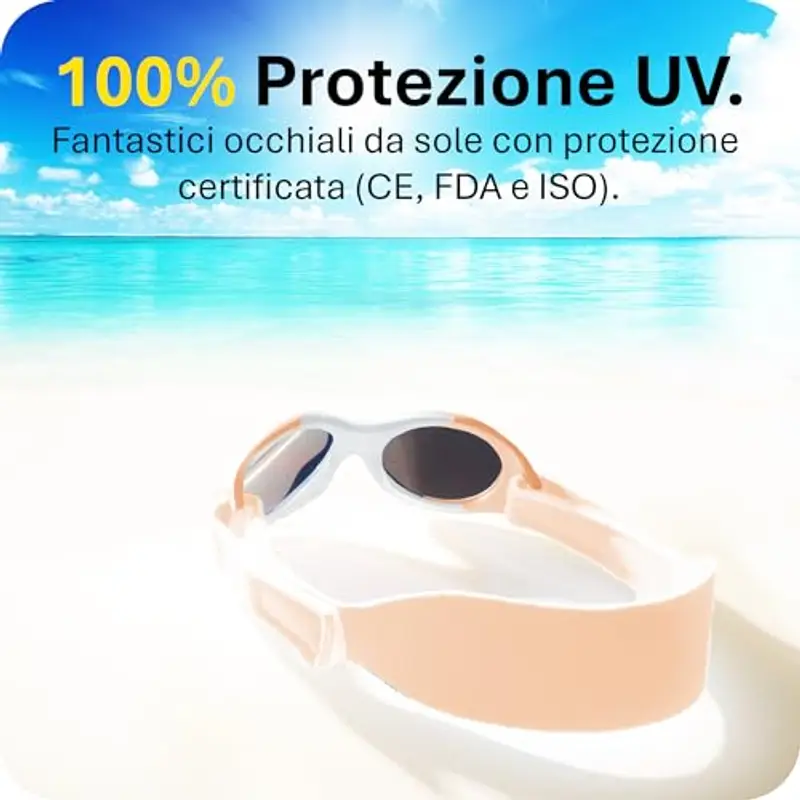 Mausito Occhiali da sole Neonato Rosa 1598576 miniatura 3