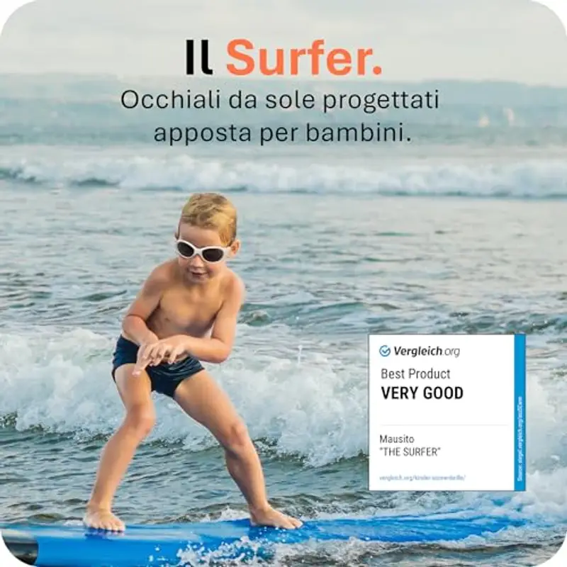 Mausito Occhiali da sole Bambino Bianco 2446926 miniatura 2