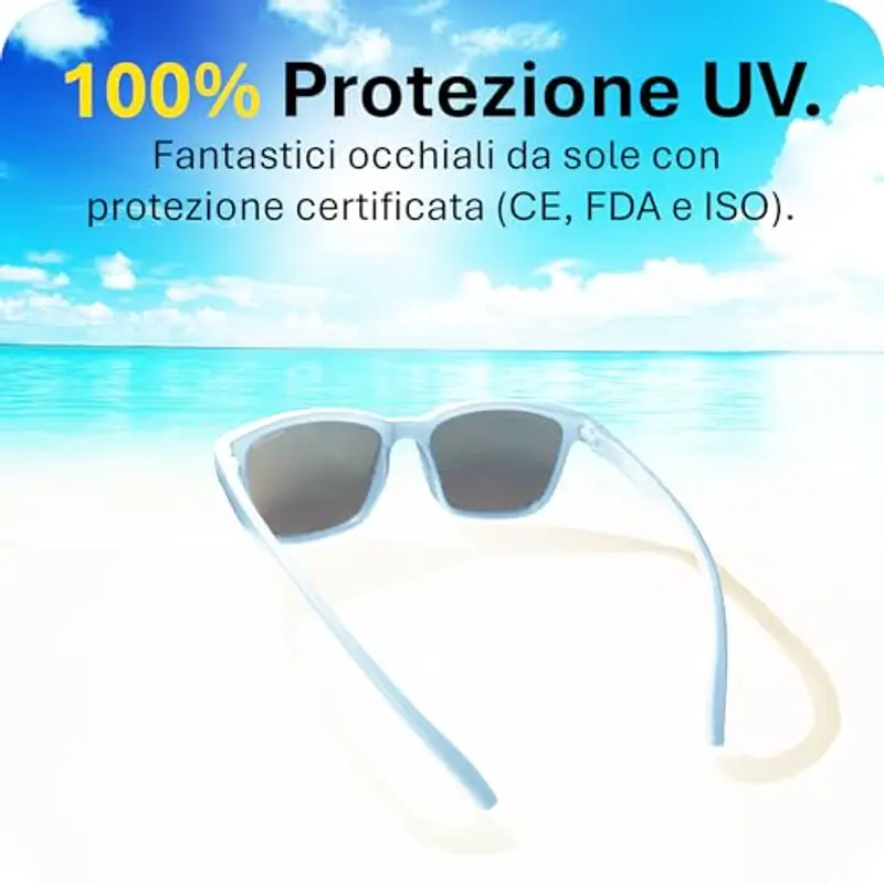 Mausito Occhiali da sole Bambino Azzurro 2459563 miniatura 3