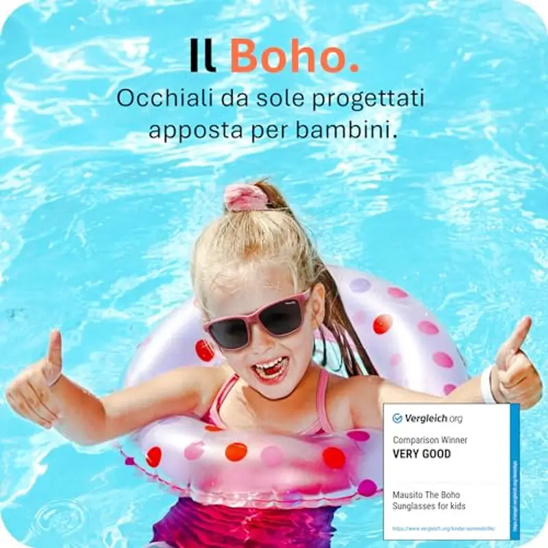 Mausito Occhiali da sole Bambino Fucsia 1986988 miniatura 2