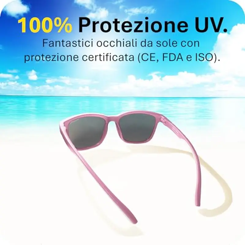 Mausito Occhiali da sole Bambino Fucsia 1986988 miniatura 3