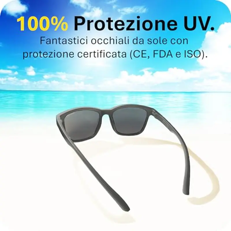 Mausito Occhiali da sole Bambino Nero 1986984 miniatura 3