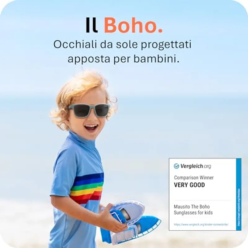 Mausito Occhiali da sole Bambino Blu 1986989 miniatura 2