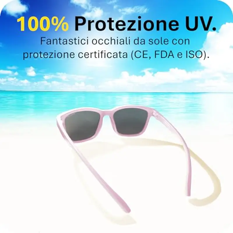 Mausito Occhiali da sole Bambino Rosa 1137490 miniatura 3