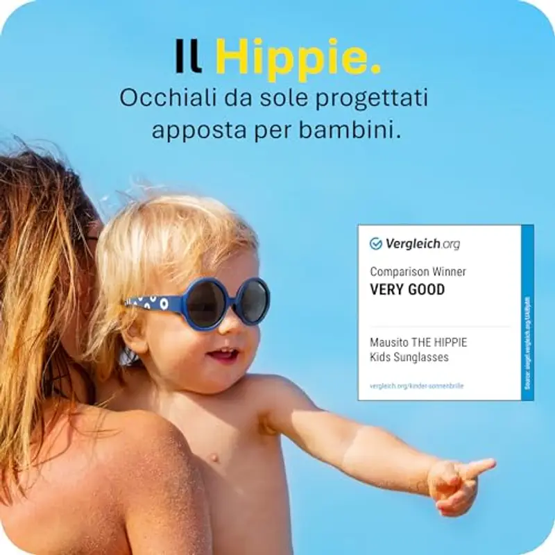 Mausito Occhiali da sole Bambino Blu 1280480 miniatura 2