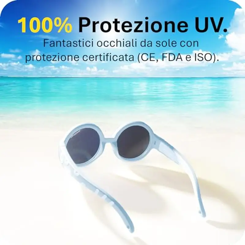 Mausito Occhiali da sole Bambino Azzurro 1915172 miniatura 3