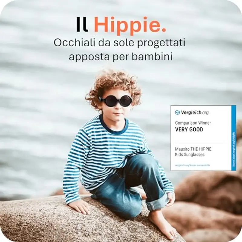 Mausito Occhiali da sole Bambino Nero 1915173 miniatura 2