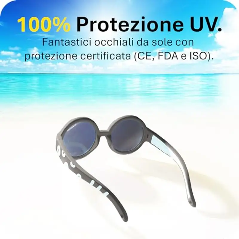 Mausito Occhiali da sole Bambino Nero 1915173 miniatura 3