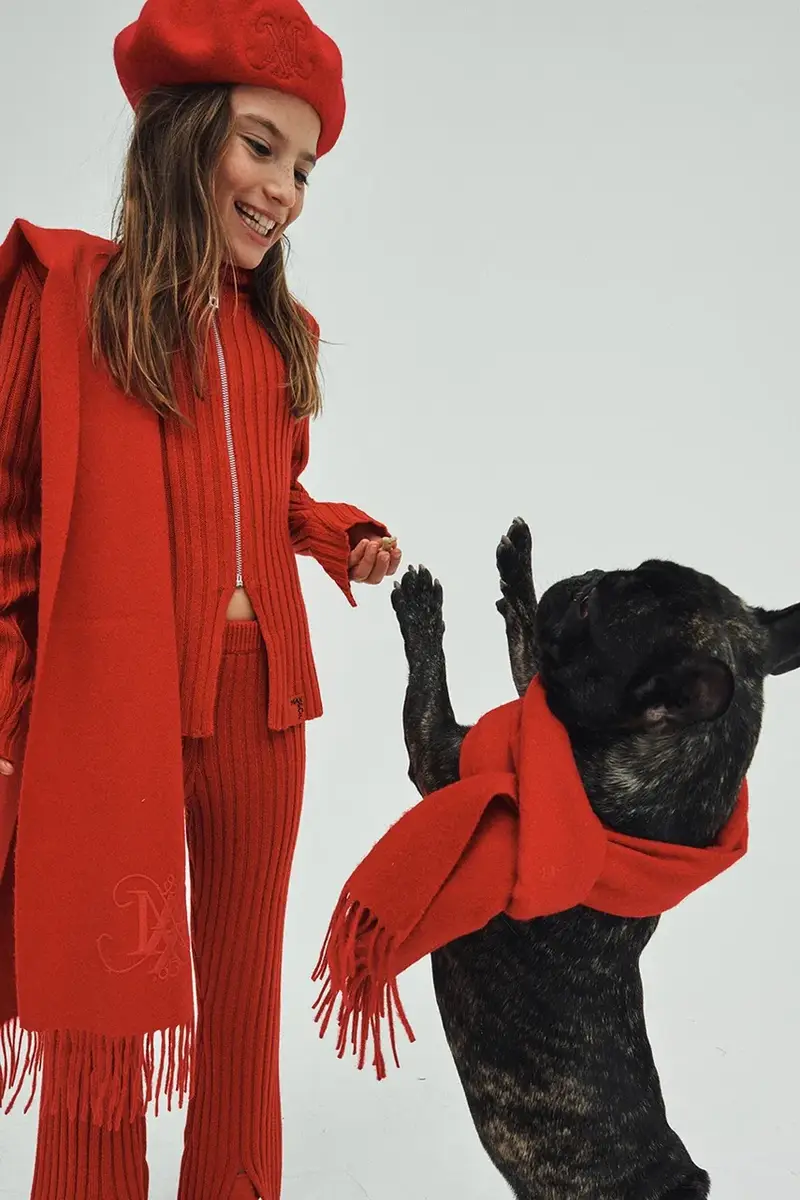 berretto di lana per bambini MAXF9F HAT colore rosso MX0245 miniatura 5