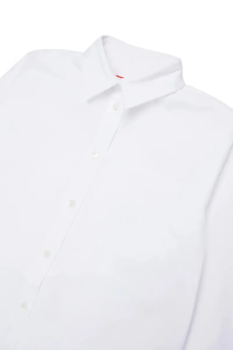 camicia di cotone per bambini MAXC11F SHIRT colore bianco MX0210 miniatura 4