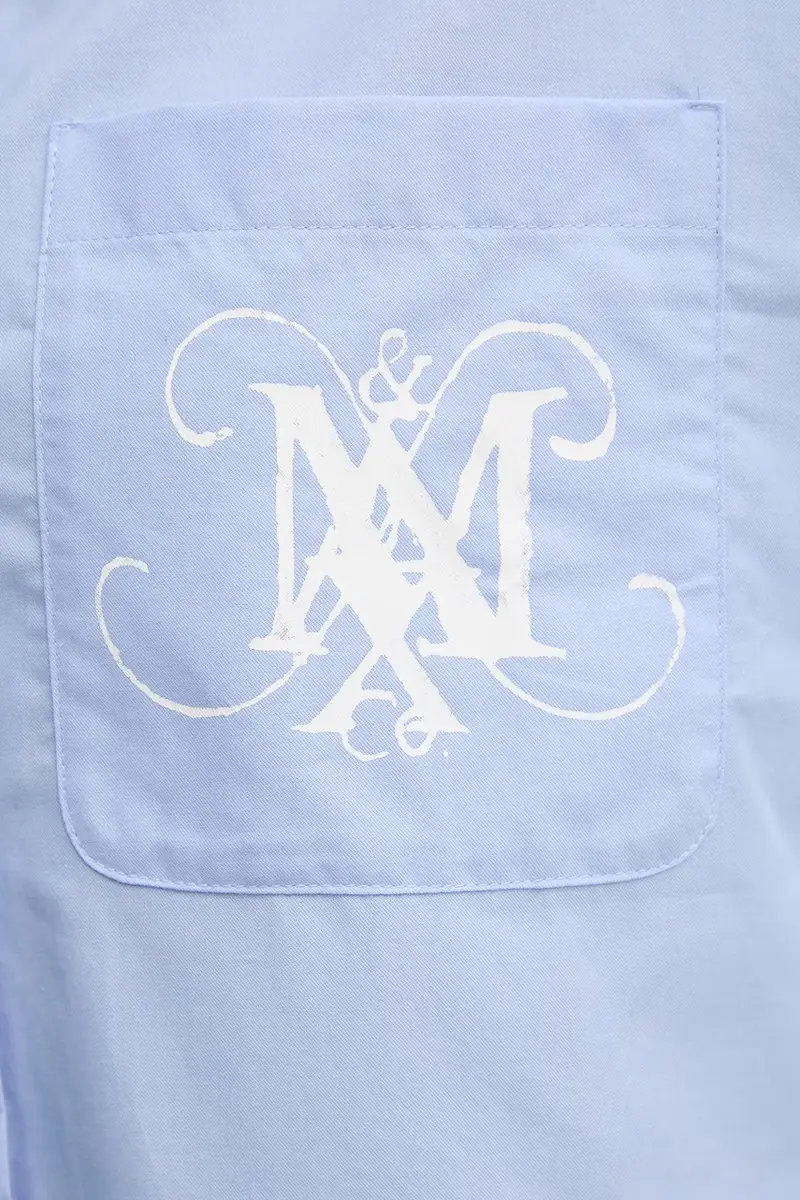 camicia in cotone donna colore blu 2526116121200 miniatura 5