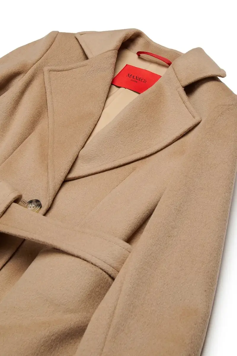 cappotto bambino/a MAXJ1F JACKET colore beige MX0001 miniatura 4