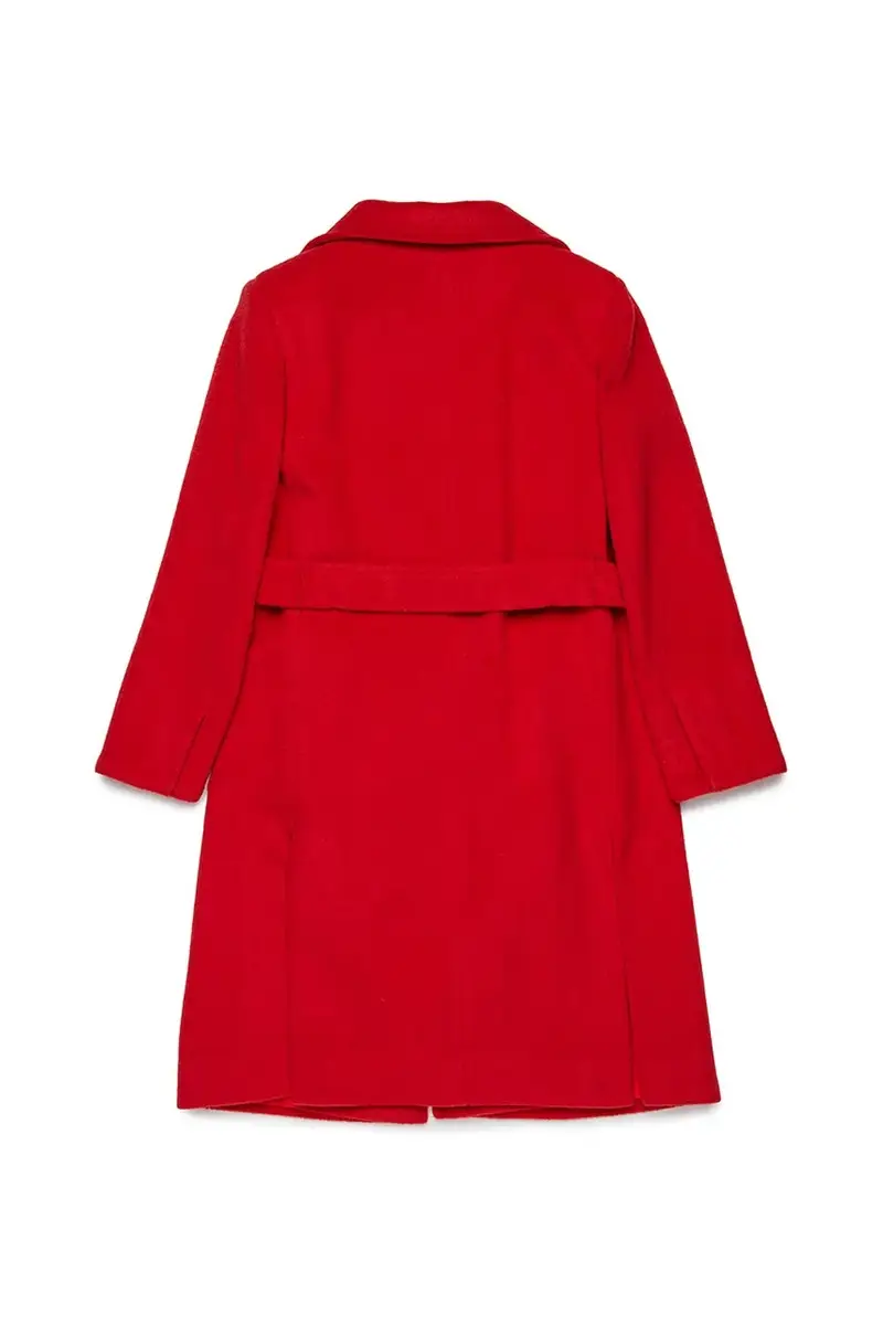 cappotto bambino/a MAXJ1F JACKET colore rosso MX0001 miniatura 3