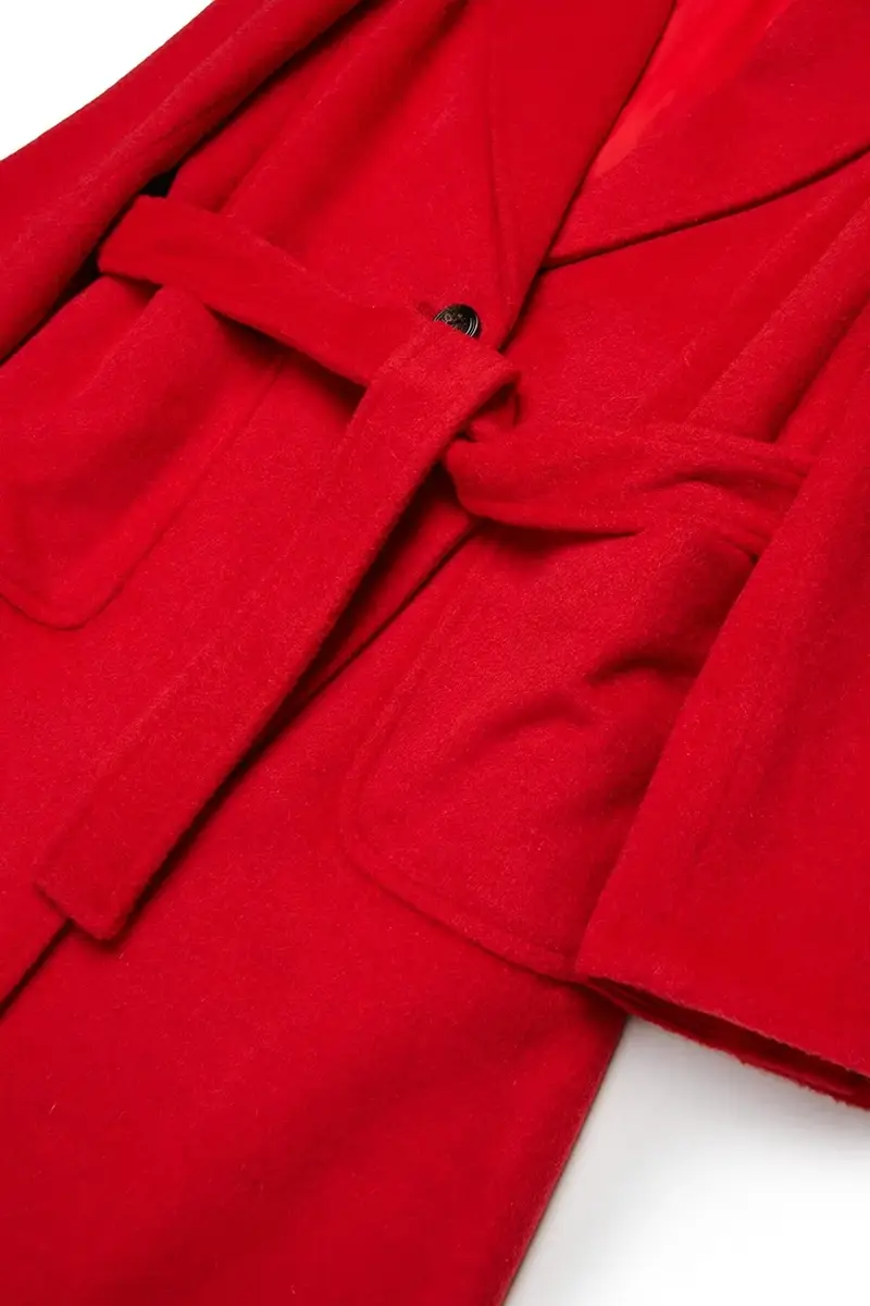 cappotto bambino/a MAXJ1F JACKET colore rosso MX0001 miniatura 5