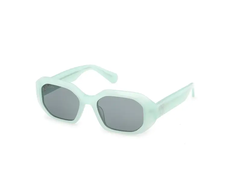 Donna MAX&Co MO0152 93N Occhiali da sole Acetato Verde Verde Geometrica Normale