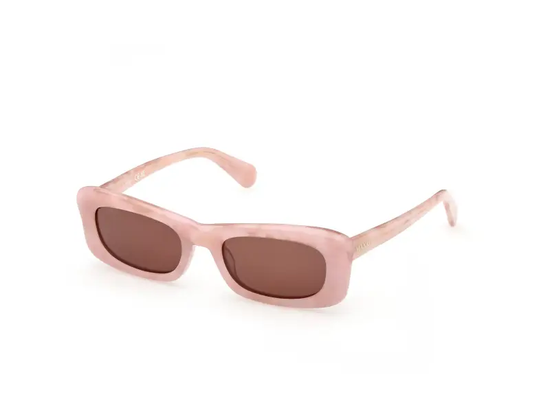 Donna MAX&Co MO0154 74E Occhiali da sole Acetato Rosa Marrone Farfalla Normale