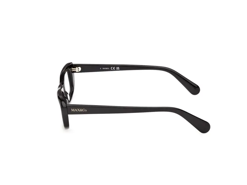 Donna MAX&Co MO5216 001 Montature da vista Acetato Nero Squadrata Normale miniatura 3