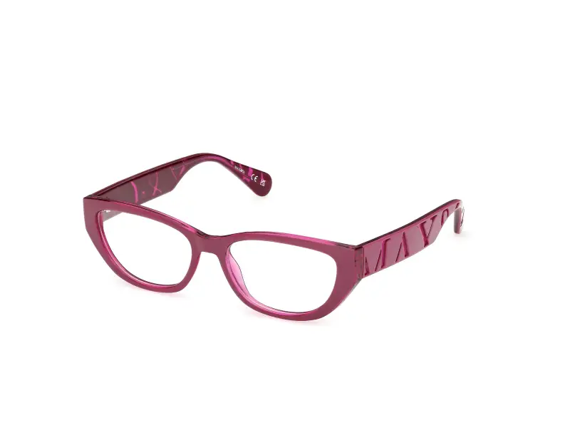 Donna MAX&Co MO5224 075 Montature da vista Iniettato Fucsia Rotonda Normale