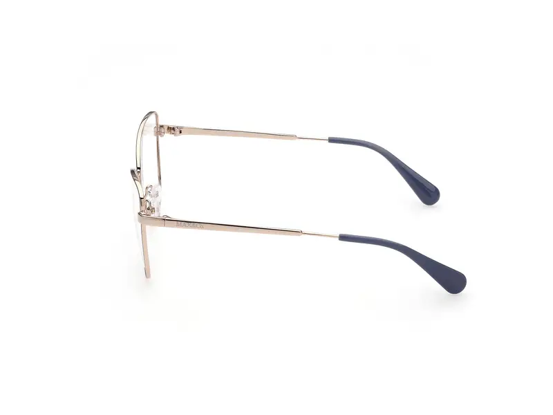 MAX&Co Donna MO5018 028 Montature da vista Metallo Oro Squadrata Normale miniatura 3