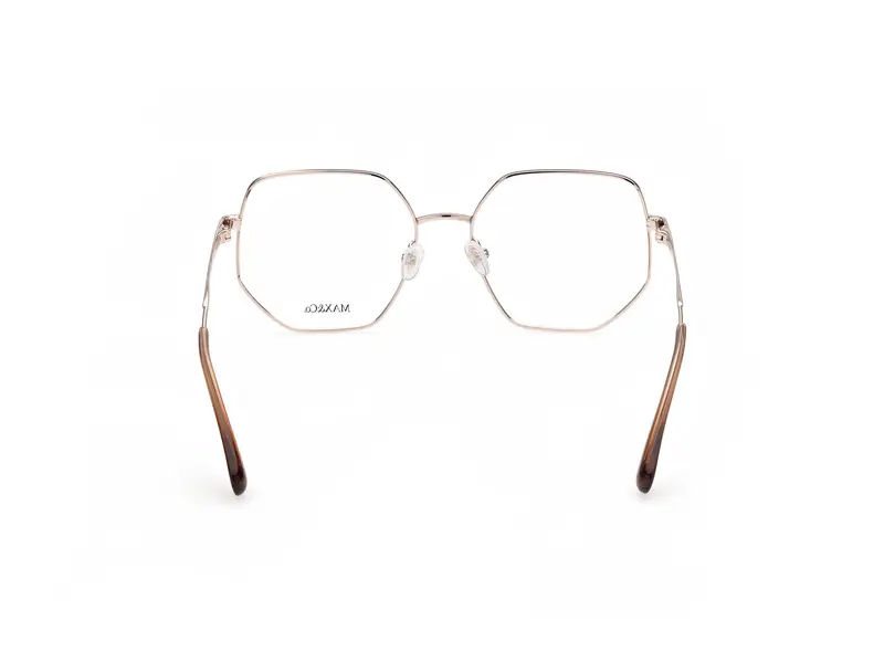 MAX&Co Donna MO5037 028 Montature da vista Metallo Oro Geometrica Normale miniatura 3