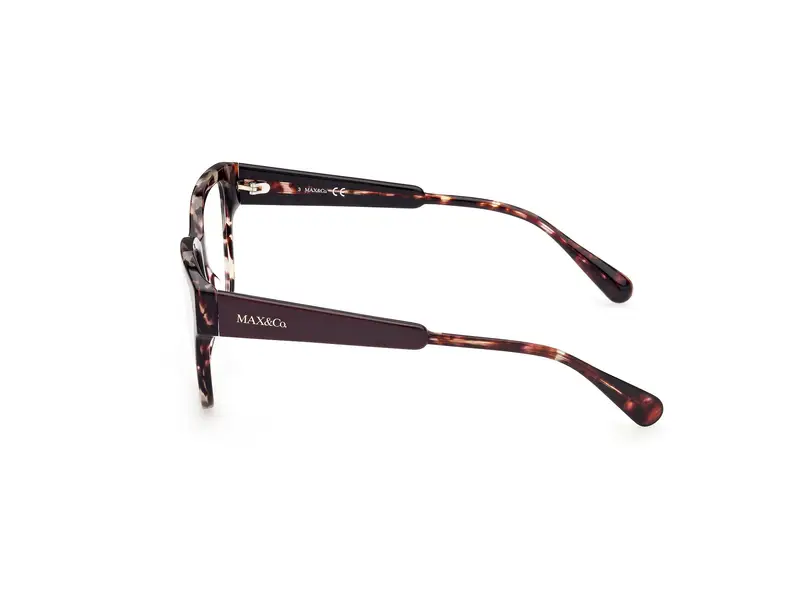 MAX&Co Donna MO5048 052 Montature da vista Acetato Havana Squadrata Normale miniatura 2