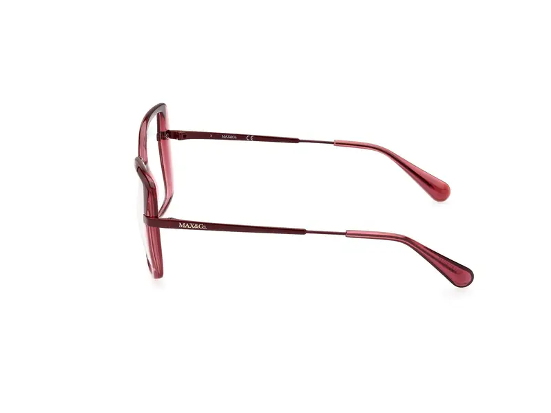 MAX&Co Donna MO5078 069 Montature da vista Iniettato Bordeaux Farfalla Normale miniatura 2