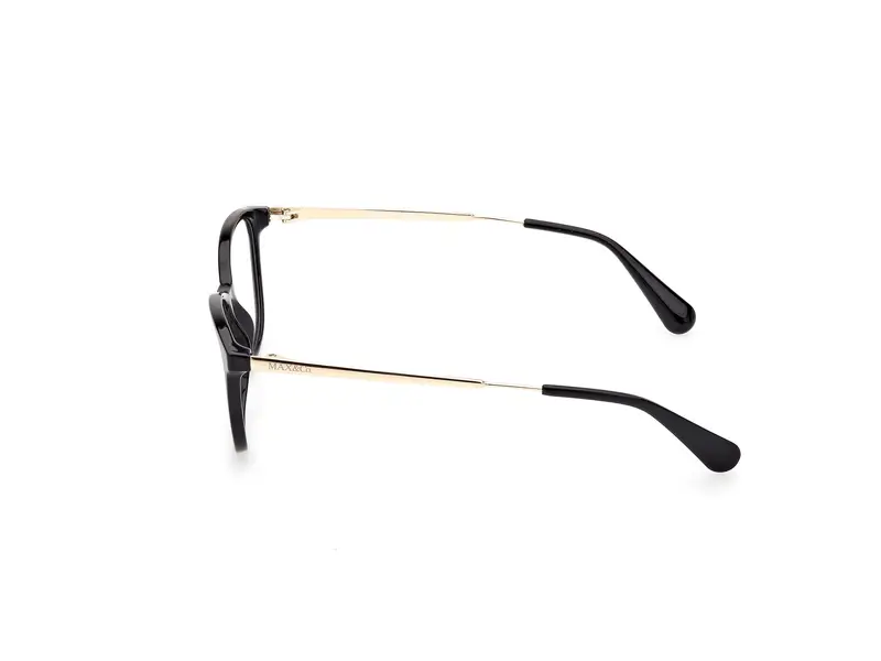 MAX&Co Donna MO5083 001 Montature da vista Iniettato Nero Squadrata Normale miniatura 3