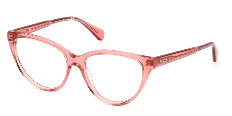 MAX&Co Donna MO5096 066 Montature da vista Acetato Rosso  Cat Eye Normale