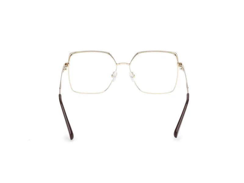 MAX&Co Donna MO5097 32B Montature da vista Metallo Oro Fumo Geometrica Normale miniatura 3