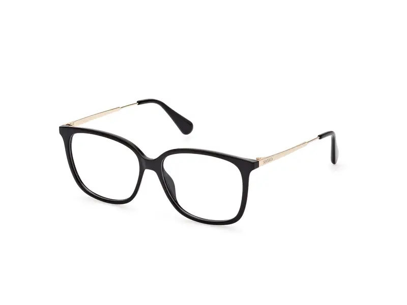 MAX&Co Donna MO5104 001 Montature da vista Iniettato Nero  Squadrata Normale