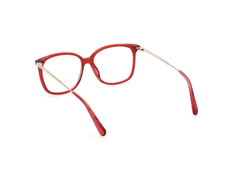 MAX&Co Donna MO5104 066 Montature da vista Plastica Rosso Geometrica Normale miniatura 3