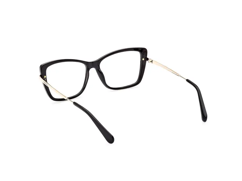 MAX&Co Donna MO5113 001 Montature da vista Iniettato Nero Cat Eye Normale miniatura 3