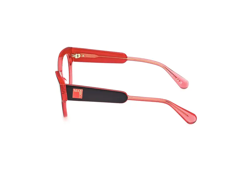 MAX&Co Donna MO5128 005 Montature da vista Acetato Nero Rotonda Normale miniatura 2