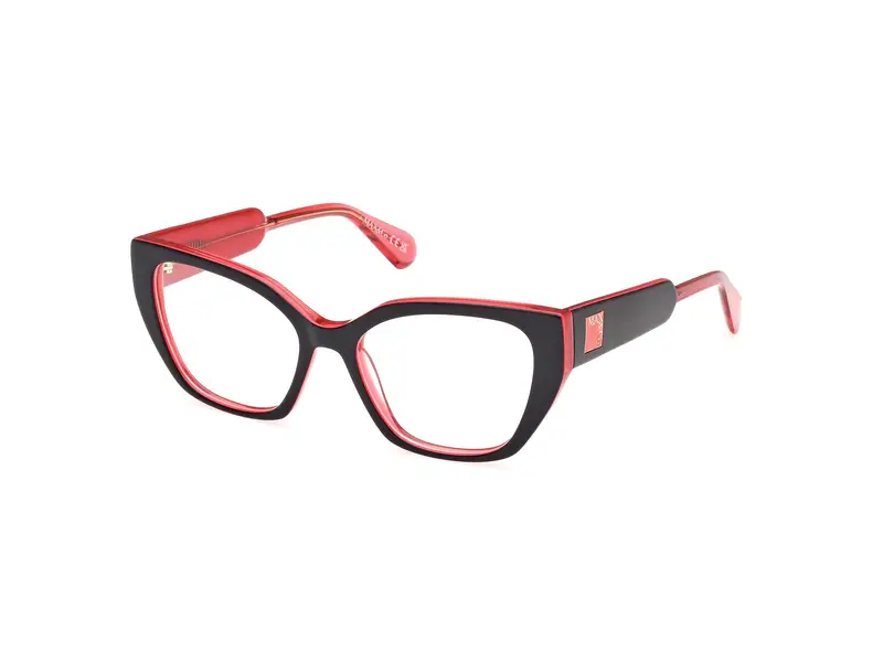 MAX&Co Donna MO5129 005 Montature da vista Acetato Nero  Cat Eye Normale