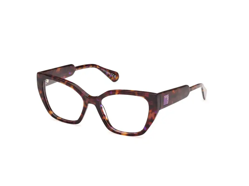 MAX&Co Donna MO5129 055 Montature da vista Acetato Havana  Cat Eye Normale