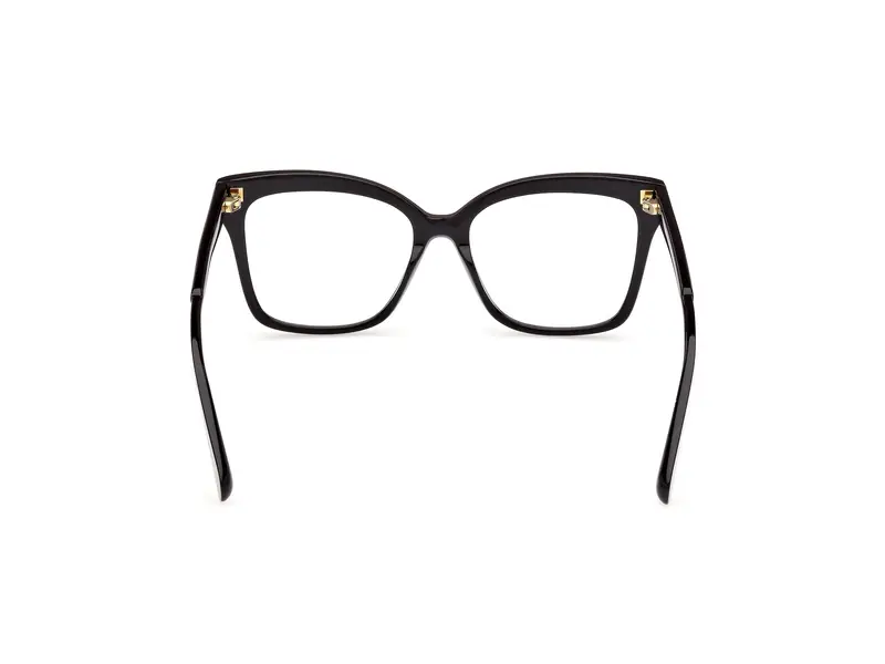 MAX&Co Donna MO5130 001 Montature da vista Acetato Nero Squadrata Normale miniatura 3