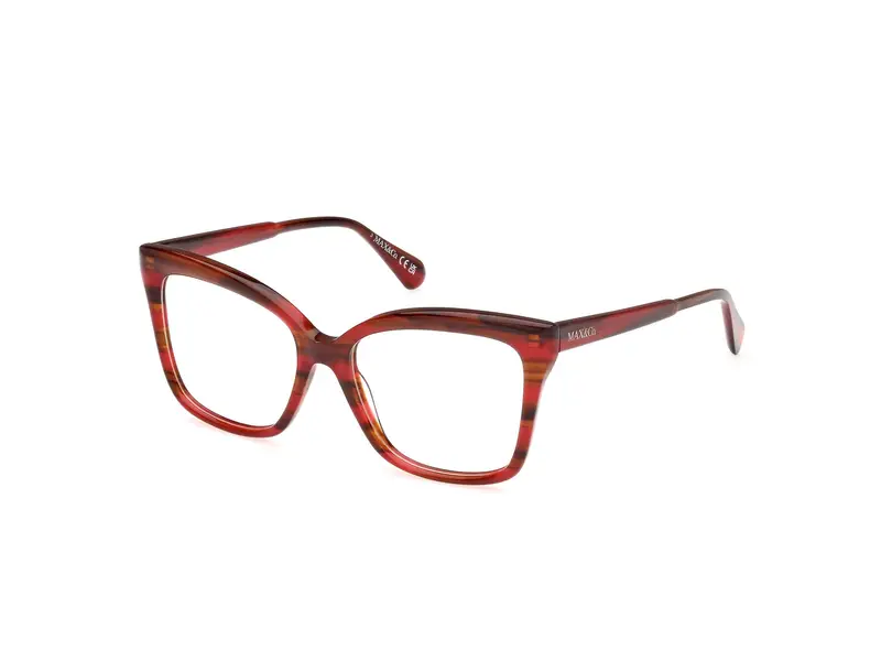 MAX&Co Donna MO5130 068 Montature da vista Acetato Rosso  Squadrata Normale