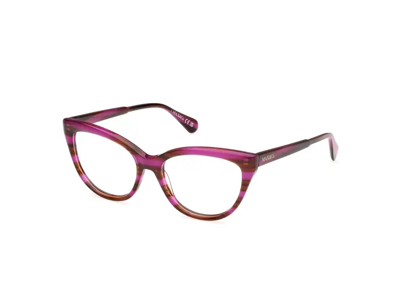MAX&Co Donna MO5131 080 Montature da vista Acetato Lilla  Cat Eye Normale