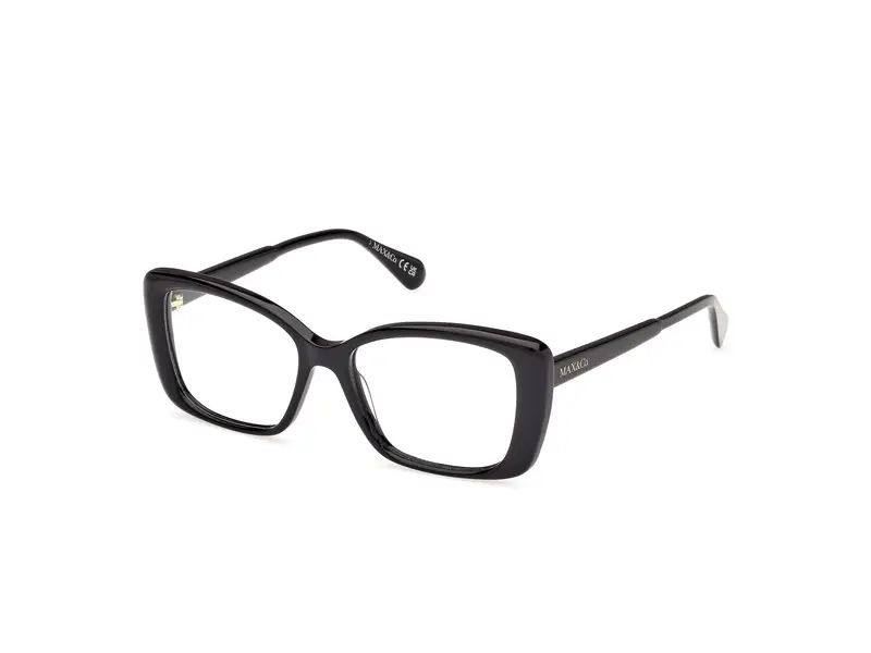 MAX&Co Donna MO5132 001 Montature da vista Acetato Nero  Farfalla Normale