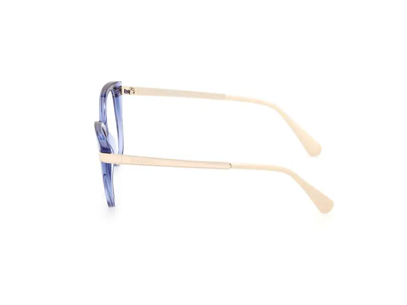 MAX&Co Donna MO5135 090 Montature da vista Iniettato Blu Rotonda Normale miniatura 2