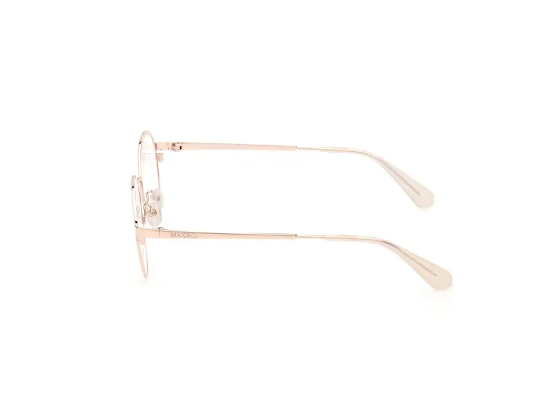 MAX&Co Donna MO5138 024 Montature da vista Metallo Bianco Rotonda Normale miniatura 2