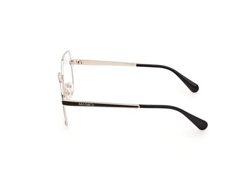 MAX&Co Donna MO5139 001 Montature da vista Metallo Nero Squadrata Normale miniatura 2