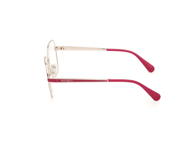 MAX&Co Donna MO5139 075 Montature da vista Metallo Fucsia Squadrata Normale miniatura 2