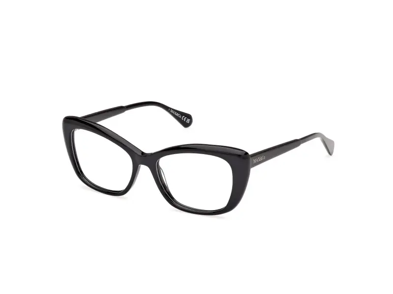 MAX&Co Donna MO5143 001 Montature da vista Acetato Nero  Cat Eye Normale
