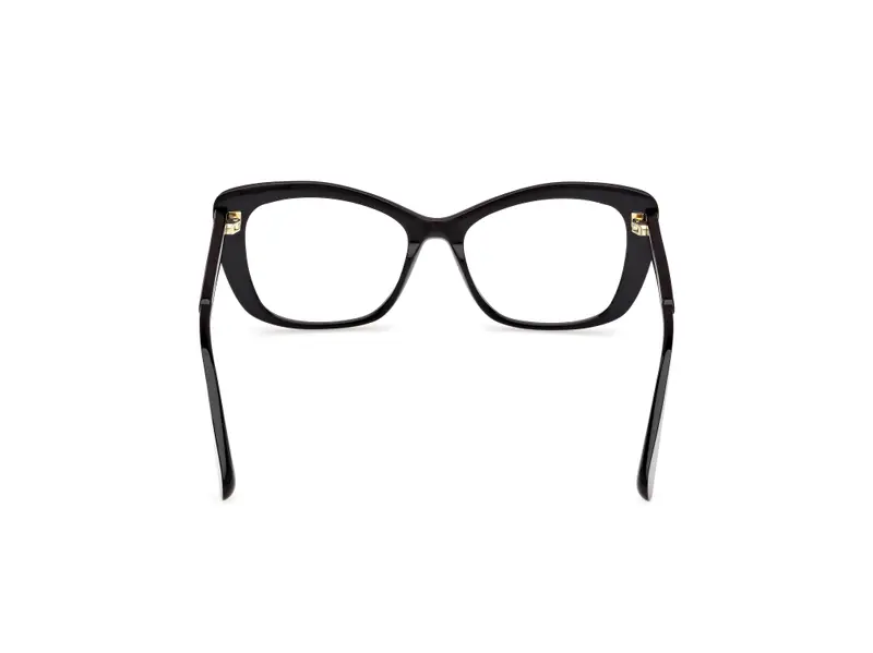 MAX&Co Donna MO5143 001 Montature da vista Acetato Nero Cat Eye Normale miniatura 3