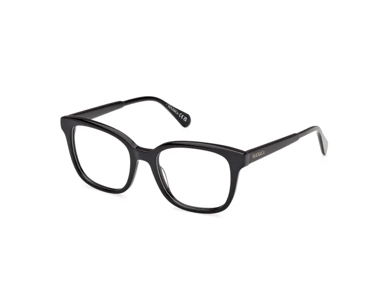 MAX&Co Donna MO5144 001 Montature da vista Acetato Nero  Rotonda Normale