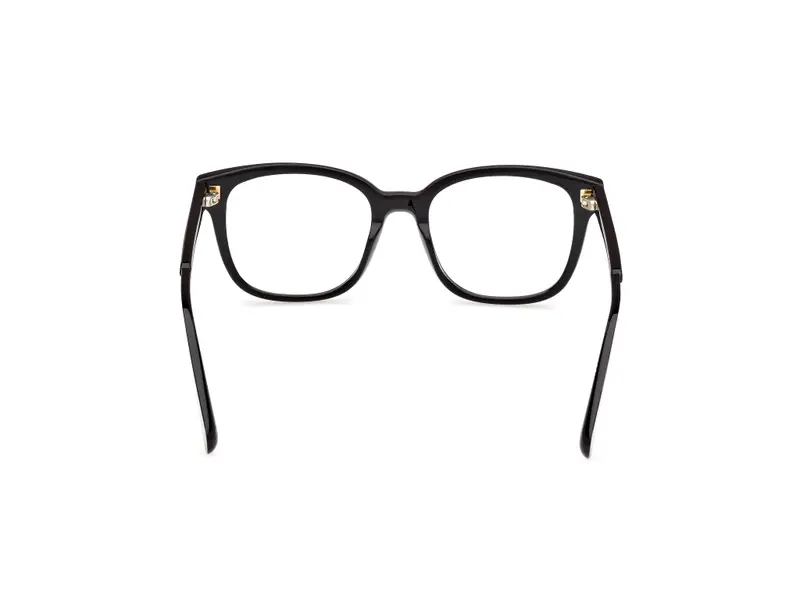 MAX&Co Donna MO5144 001 Montature da vista Acetato Nero Rotonda Normale miniatura 3