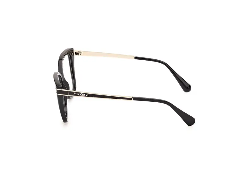 MAX&Co Donna MO5146 001 Montature da vista Iniettato Nero Squadrata Normale miniatura 2