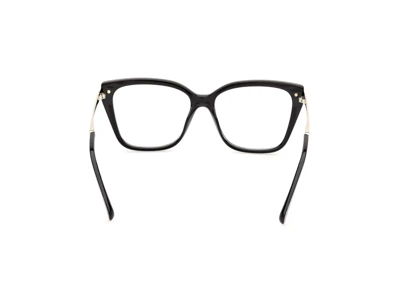 MAX&Co Donna MO5146 001 Montature da vista Iniettato Nero Squadrata Normale miniatura 3