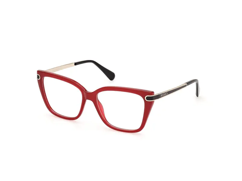 MAX&Co Donna MO5146 069 Montature da vista Iniettato Bordeaux  Squadrata Normale